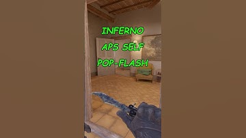 Inferno Aps Self Pop-Flash #cs2 #counterstrike #csinferno #infernoflash #gaming #cs2skins #cs2update