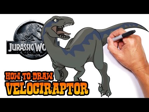 How to Draw Velociraptor | Jurassic World