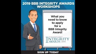 How to Apply for a BBB Integrity Award