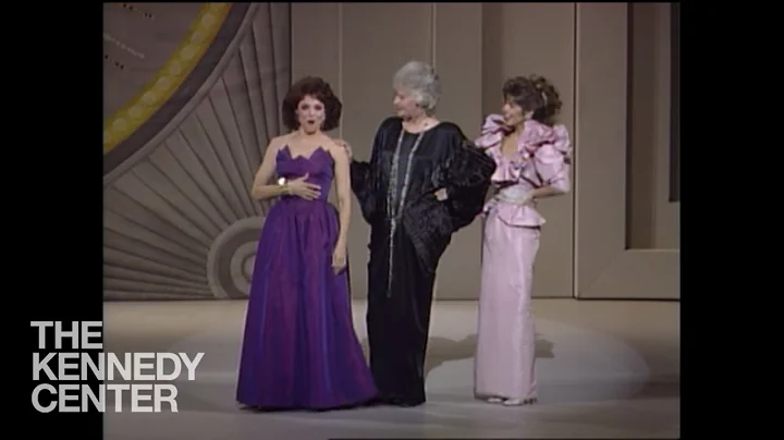 Bea Arthur, Valerie Harper, and Pam Dawber - (Lucille Ball Tribute) - 1986 Kennedy Center Honors