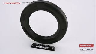 95FAY-45680708X OIL SEAL TRANSAXLE CASE 43.5X68.4X6.6X8 FOR CHRYSLER