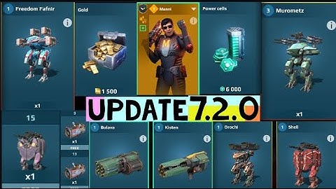 #WarRobots/ ALL ABOUT UPDATE 7.2.0 AND NEW TASK EVENT