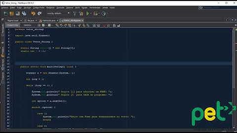 Exerício: Criando Vetor String com Menu Interativo em Java (Netbeans)