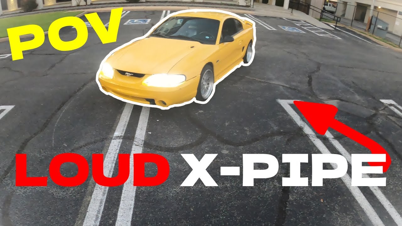LOUD X-Pipe SN95 Newedge Mustang GT | POV Drive [4K]