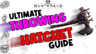 MAXIMIZE Your DPS Uptime With A Throwing Hatchet Build! ⚔️New World Throwing Hatchet Guide