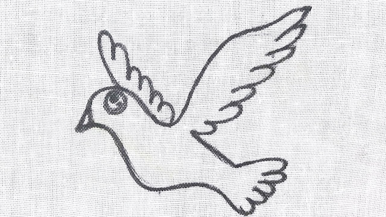 very creative hand embroidery cute and colorful bird design, amazing bird embroidery design