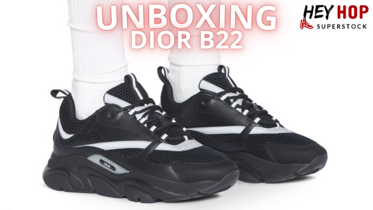 DIOR SHOES - Dior B22 Dhgate Sneakers Unboxing Review&On Feet (White,gray  and blue) 