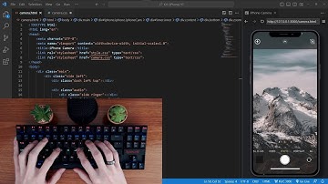 ASMR Programming - Coding iOS (iPhone) Camera Screen - No Talking