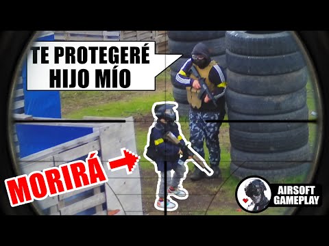 DESTRUYO al CHIKITIN con mi FRANCOTIRADOR❗️ 😳 ▬ Yio Airsoft Gameplay
