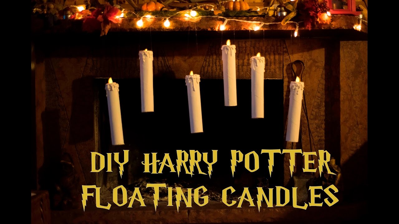 DIY: Harry Potter floating candles 