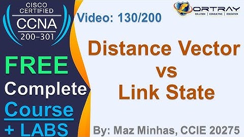 Free CCNA | 130- Distance Vector vs Link State | Day 6 | CCNA 200-301 Complete Course
