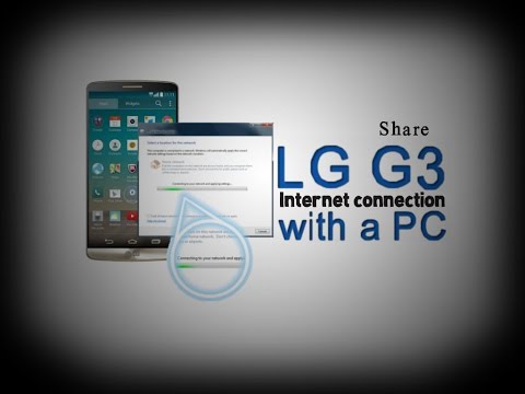 How to share LG G3 Internet connection with a computer