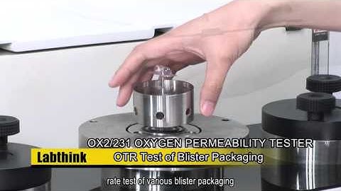ASTM F1927 Oxygen Permeation Transmission Rate (OTR) Testing System - Labthink