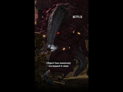 Kaiju Found! | GAMERA -Rebirth- | Clip | Netflix Anime