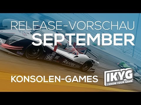 Games Release Vorschau - September 2017 - Konsole