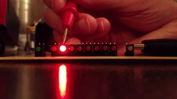 Relay Computer: ALU Arithmetic Card LED Test