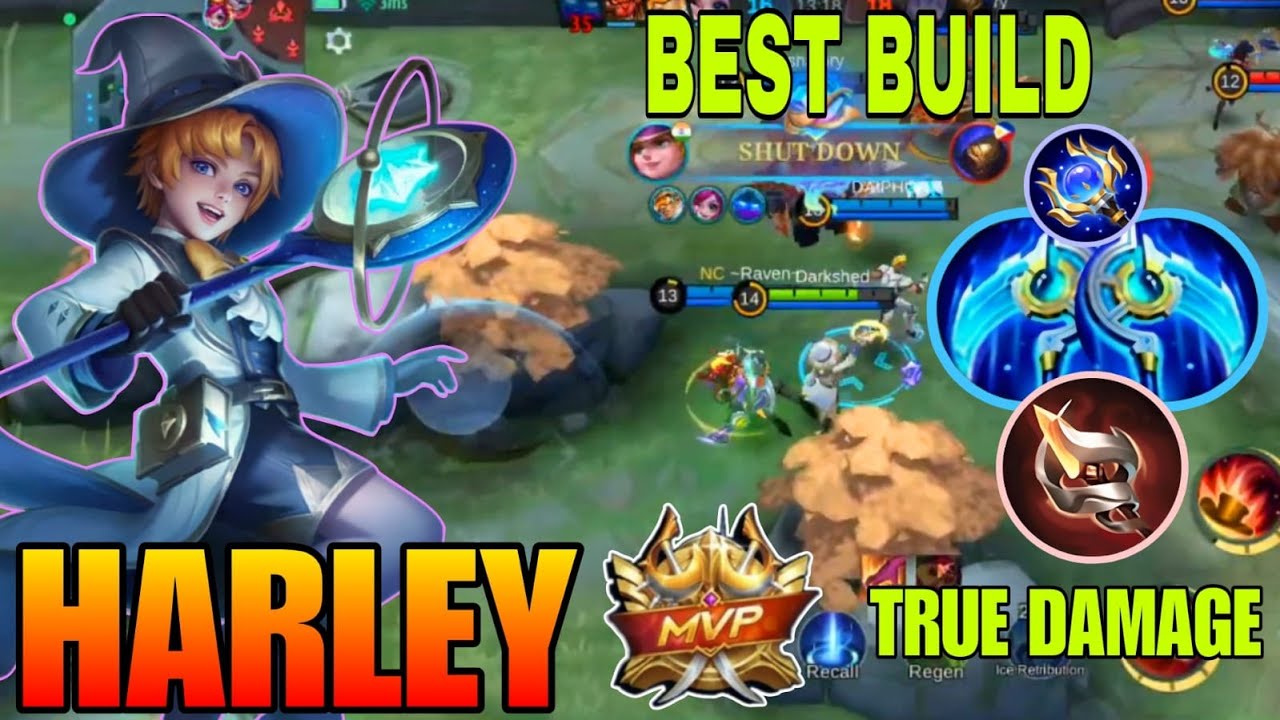 Best Harley build 2023 :: Items, Emblems & Strategy [Mobile Legends] -  Zathong in 2023