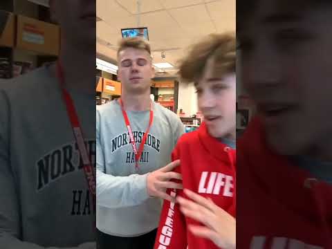 Email prank! guy at gnc throws me out