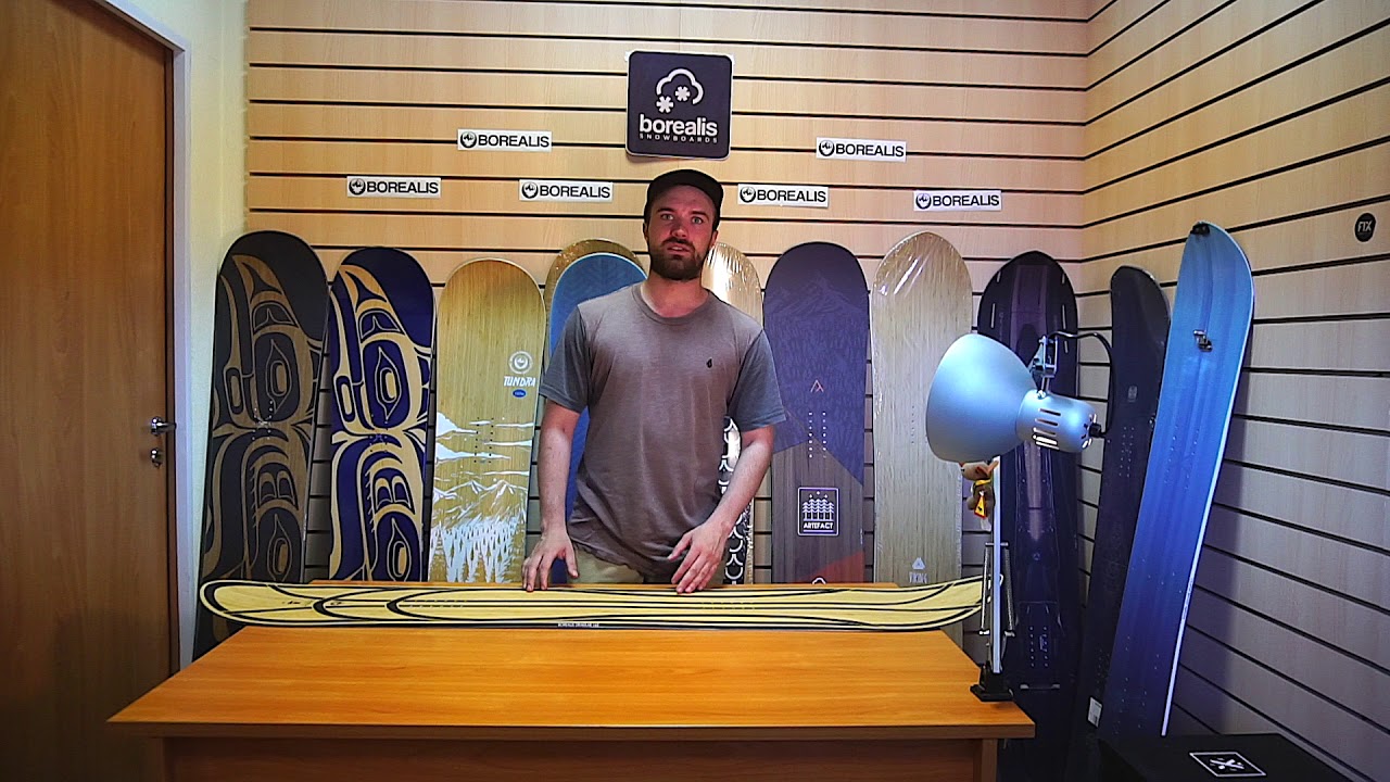 Обзор сноубордов Borealis snowboards 2018. Модель Drakkar