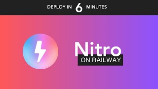 Build & Deploy Nitro In 6 Minutes