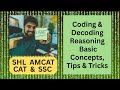 Coding &amp; Decoding Reasoning: Basic Concepts, Tips &amp; Tricks (SHL, AMCAT, CAT, SSC &amp; Government Exams)