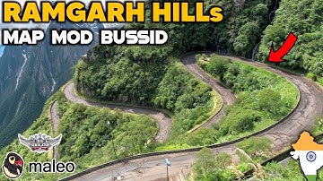 DOWNLOAD! 🔥 RAMGARH HILL Roads Map Mod For Bus Simulator Indonesia।Bussid Mod Map 4.3.3