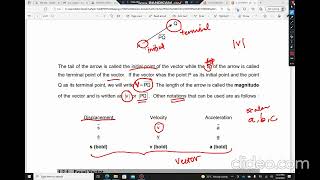 MAT272 CHAPTER 1 VECTORS (1.1-1.2.4)