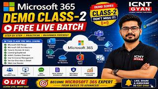 Microsoft 365 Administrator Full Course | Demo Class-2 | Tenant, Domain & Licensing Explained