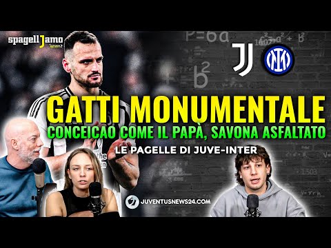 Pagelle Juve Inter: fate un monumento a Gatti, Thiago Motta le azzecca tutte, Savona patisce Dumfries - VIDEO 1 Le PAGELLE di Juve Inter: fate un monumento a GATTI, MOTTA le azzecca tutte, SAVONA patisce Dumfries