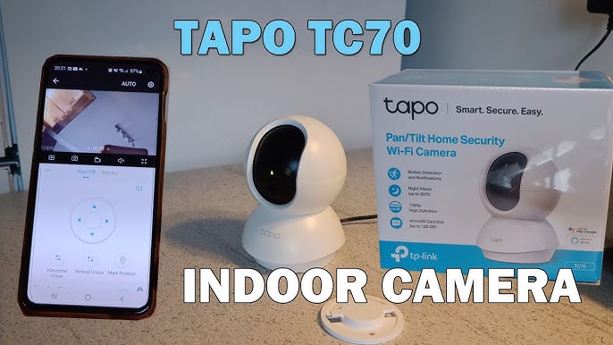 TP-LINK TAPO TC70 PAN/TILT HOME SECURITY WI-FI CAMERA - Linkqage