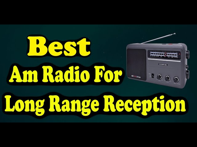 Boost AM Radio Reception on Portable Radios - RadioLabs