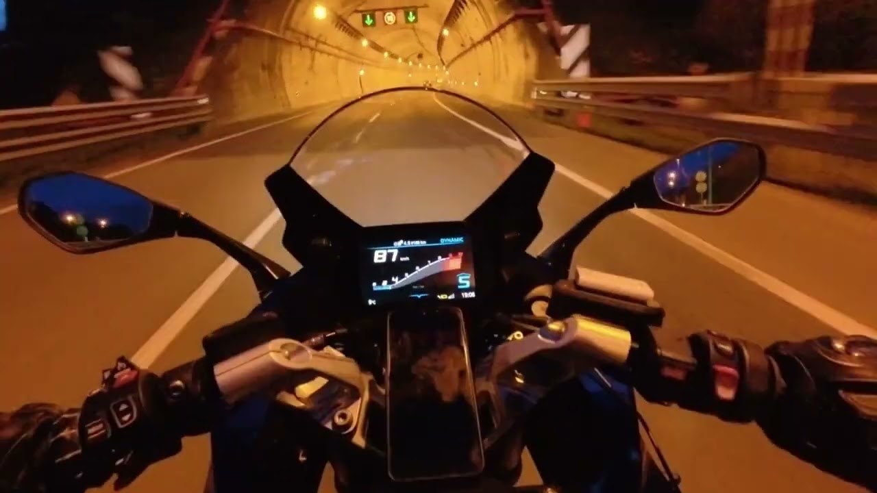 BMW R 1300 RS, alumbrado nocturno