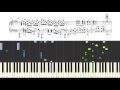 Dragonhearted TryHardNinja Piano Synthesia Sheet Music Tutorial How To 