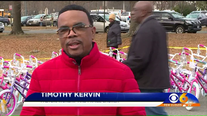 Christmas bike giveaway is `our way of showing love`