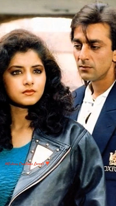 Sanjay Dutt and Divya Bharti 💔👫 Old Love Story| Sanjay Dutt Video 🫶🏻😎 #sanjaydutt #divya ✨ Bollywood