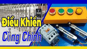Mạch Điều Khiển Cửa Cổng Tự Động Ngắt // Công Tắc Hành Trình