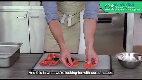Knife Skills: Tomato