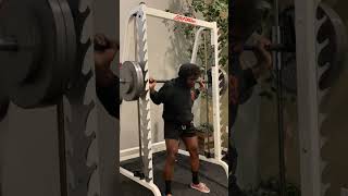 Pause Squat (back off set) 3 sets of 5 reps w/ a 2-second pause at the bottom. #shorts #athlete