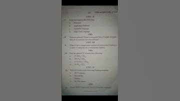 Computer Applications(Minor)paper of B.A/B.Sc 1st sem|under NEP-2020| Jammu University.