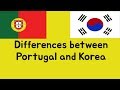 Differences between Portugal and Korea/ Diferenças entre Portugal e Coréia/ 포르투갈과 한국 차이점