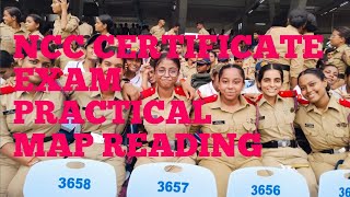 Map Reading Practical | NCC B & C Certificate Exam | PROTRACTOR | NCC |😊