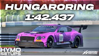 ACC Hotlap | Bentley Continental GT3 2018 @ Hungaroring | V1.9.8 | Assetto Corsa Competizione