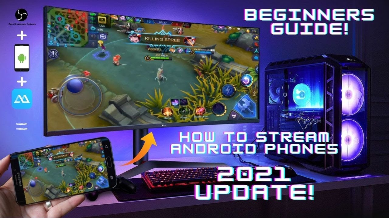 HOW TO STREAM MOBILE GAMES 2021 UPDATES! (TAGALOG)