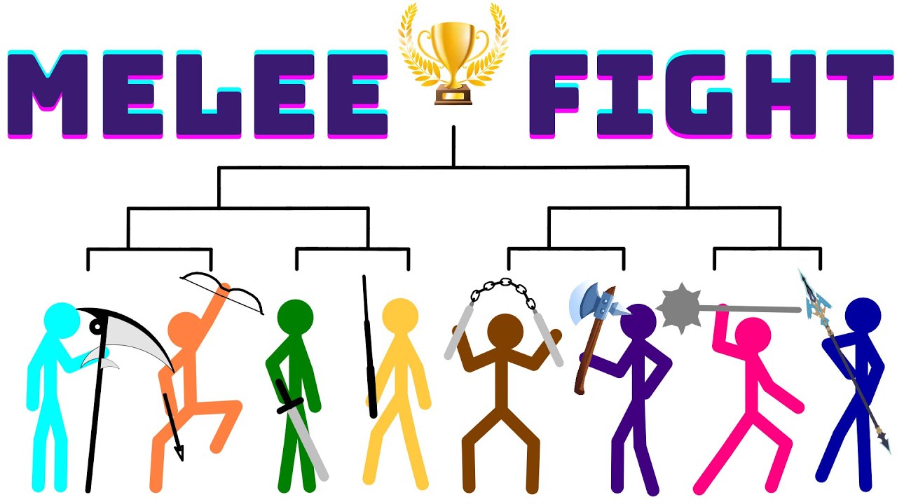 Stick MELEE Weapons Tournament STICKFIGHT YouTube