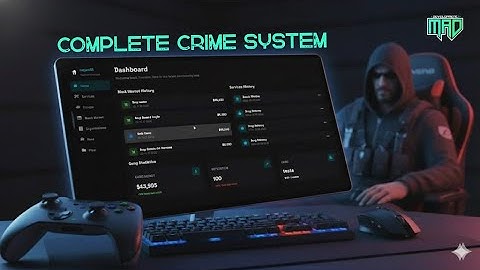 Crime & Organizations Script - Complete Crime System [QBOX/QBCORE] [Fivem Script]