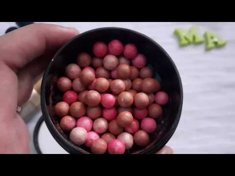 Giordani Gold Bronzing pearls by Oriflame || Blusher || How to use Giordani Gold Bronzing pearls. 