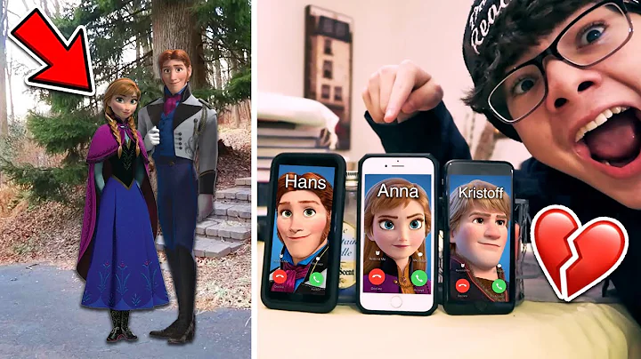 DO NOT CALL ANNA, KRISTOFF, AND HANS (FROM FROZEN 2) AT THE SAME TIME!!!  *HUGE FIGHT*