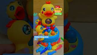 fun toys feeding hungry duck 🦆�...
