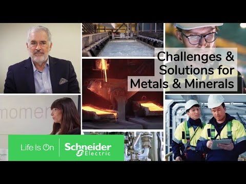 Process Automation Insights: Metals and Minerals Processing Challenges | Schneider Electric