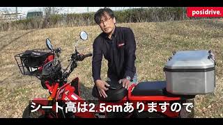 ポジドライヴバイク座シート